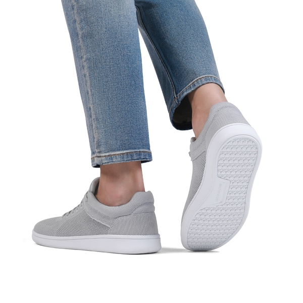 Men s Lace Up Knit Casual Sneakers Bruno Marc